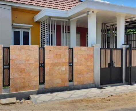 tembok depan rumah minimalis  tips menambah keindahan  keamanan