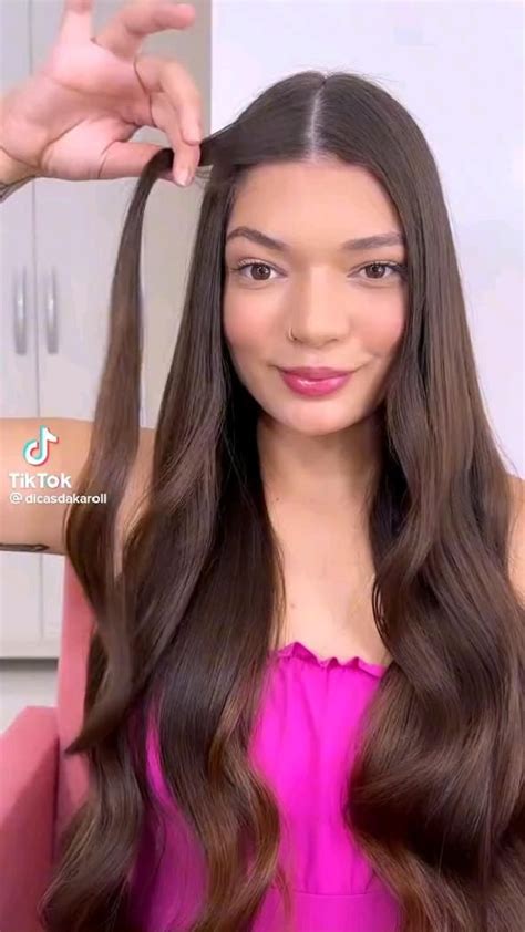 Penteados Para Cabelo Liso Fácil E Rápido - Penteado fácil com elásticos! | Penteados fáceis, Penteados estilosos ...