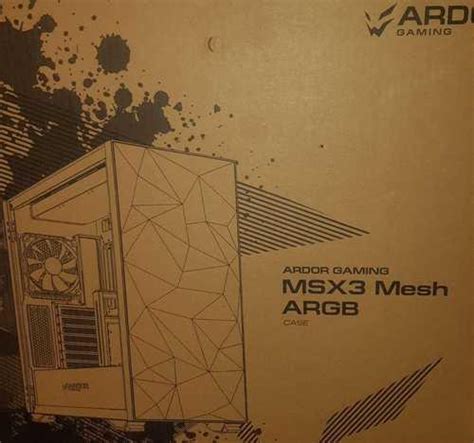 Корпус ardor gaming MSX3 Mesh BG argb Вся Россия | Комьютерные ...