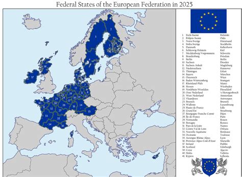 Federal States of the European Federation : r/EuropeanFederalists