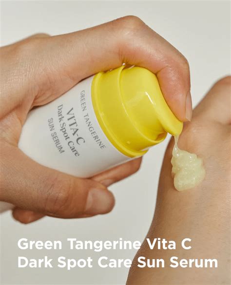 Goodal Green Tangerine Vita C Dark Spot Care Sun Serum SPF 50+ PA ...