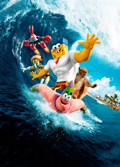Постеры: Губка Боб в 3D / Постер мультфильма «Губка Боб в 3D» (2015 ...