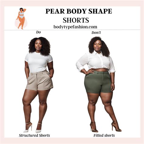 How to Choose Shorts for Pear Body Shape - Fashion for Your Body Type