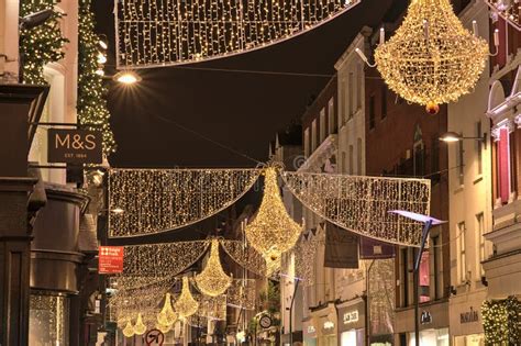 Dublin, Ireland - November 13, 2021: Beautiful Closeup Evening View of ...