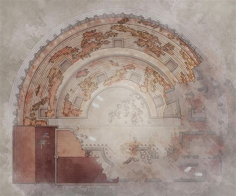 Ruined Theater (25x30) : r/mapmaking