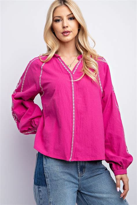 buying guide stylish  healthy dresses  fashionably fit linen gauze embroidered top