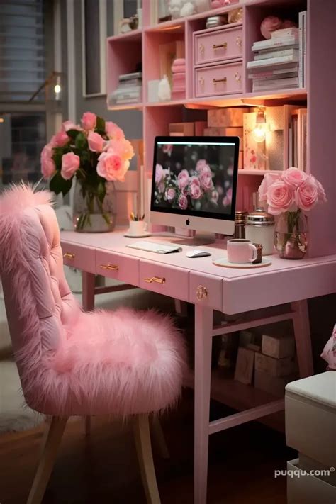 Girly home office ideas create a chic workspace – Artofit