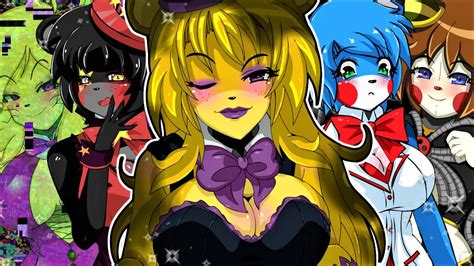 FREDBEAR'S SECRET FUN SURPRISE with the FNaF ANIME GIRLS!? (FNIA ...