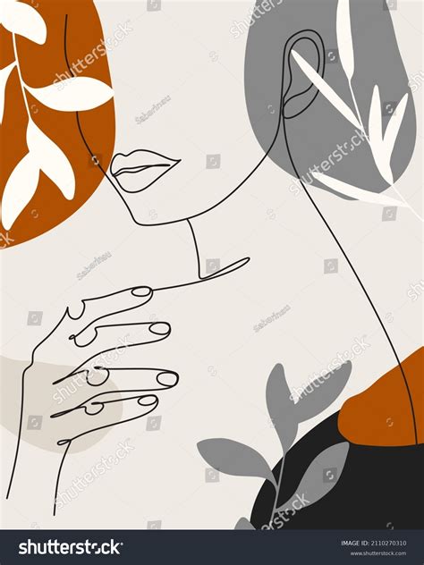 sided shapes women face images stock  vectors