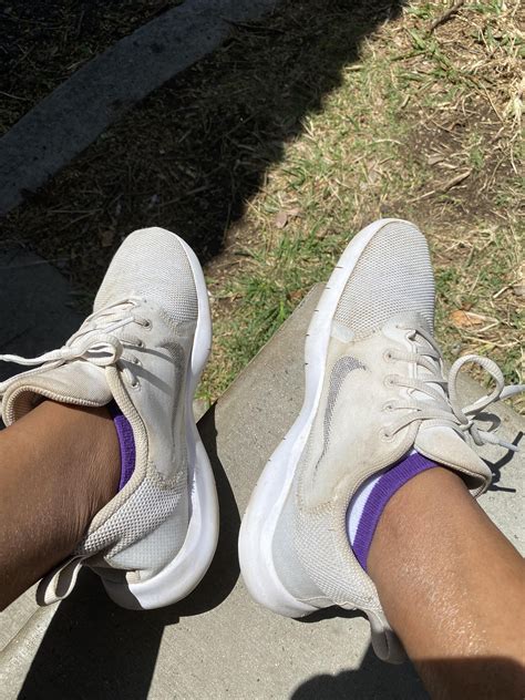 Nice and sweaty from my hike : usedsocks