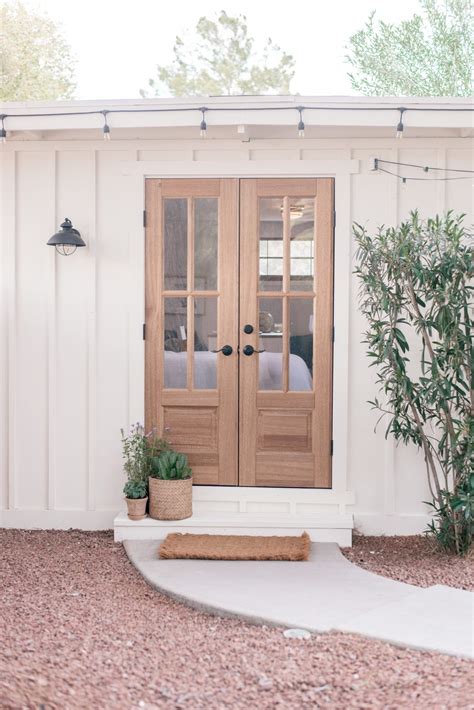 Exterior Wood French Doors | Phoenix life and style | Love and Specs