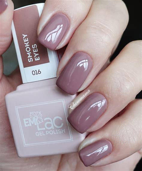 Nail Chow_mama: Гель-лак E.MiLac 016 Smokey Eyes