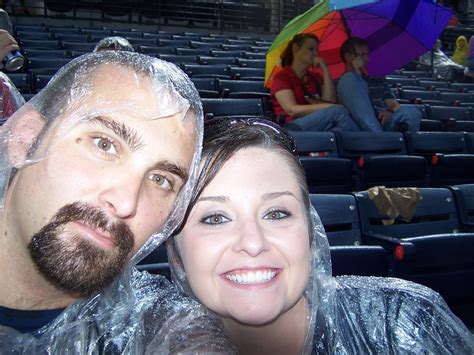 Brice and Lauren at a Atlanta Braves game | Atlanta braves game, Braves
