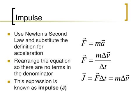 PPT - Impulse & Momentum PowerPoint Presentation, free download - ID ...