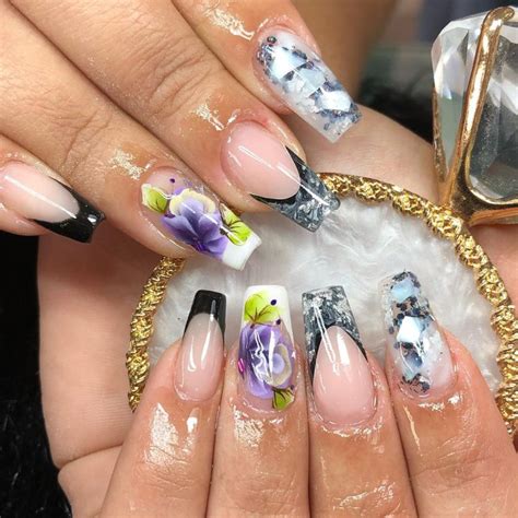Encapsuladas Unhas Francesinhas Diferentes - Unhas encapsuladas com francesinha: 40 ideias + tutoriais incríveis