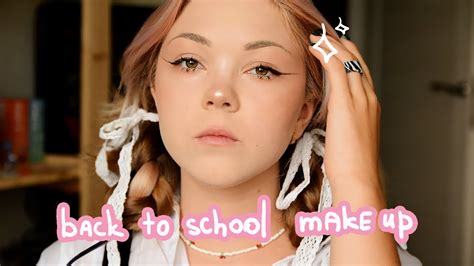 ЛЕГКИЙ МАКИЯЖ В ШКОЛУ | BACK TO SCHOOL 📚 - YouTube