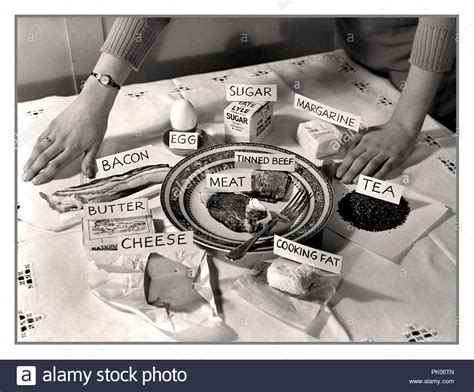 Food Rationing Uk Stock Photos & Food Rationing Uk Stock Images - Alamy