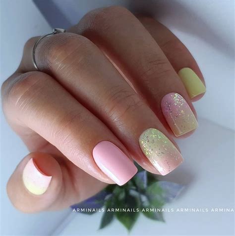 Pin on Дизайн ногтей | Green nail designs, Yellow nails, Green nails