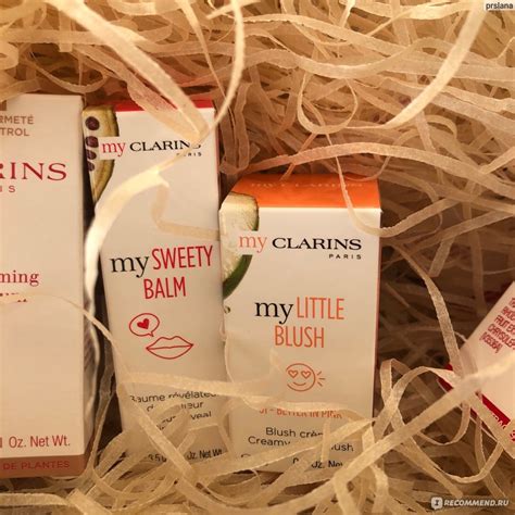 Кремовые румяна Clarins в стике My Clarins - «Малыш, от которого ...