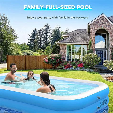 MEIHOME Family Full-Sized Inflatable Pools Thickened Family Lounge Pool
