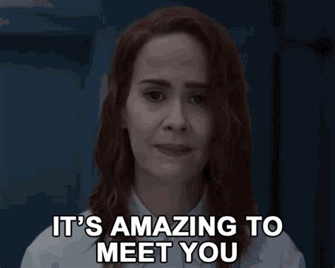 Its Amazing To Meet You Nice To Meet You GIF - ItsAmazingToMeetYou ...