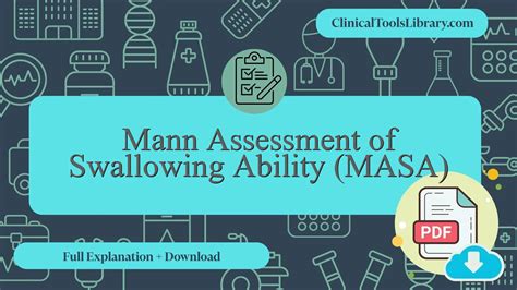 mann assessment  swallowing ability  complete explanation