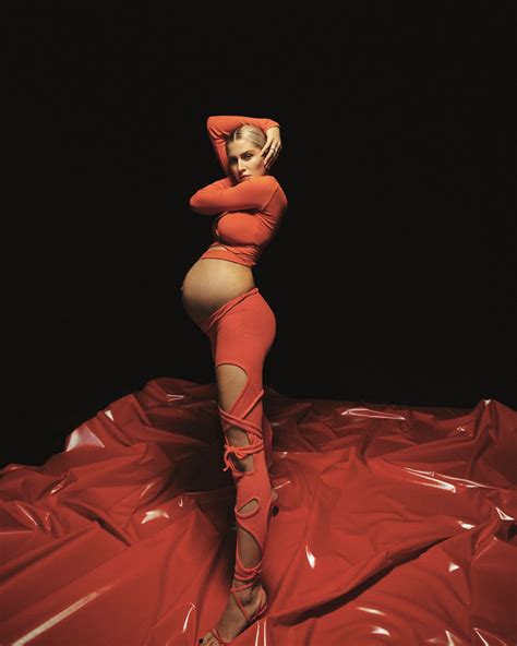 Pregnant LENA GERCKE at a Photoshoot, 2022 – HawtCelebs