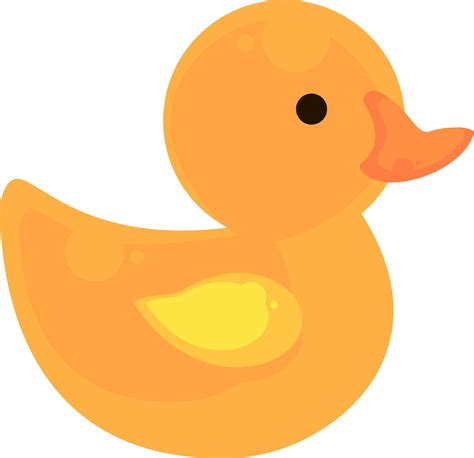 Yellow duck ,illustration,vector on white background 13596321 Vector ...