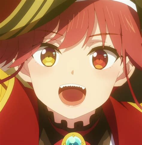 Houshou Marine Icon | Anime, Anime girl, Art poses