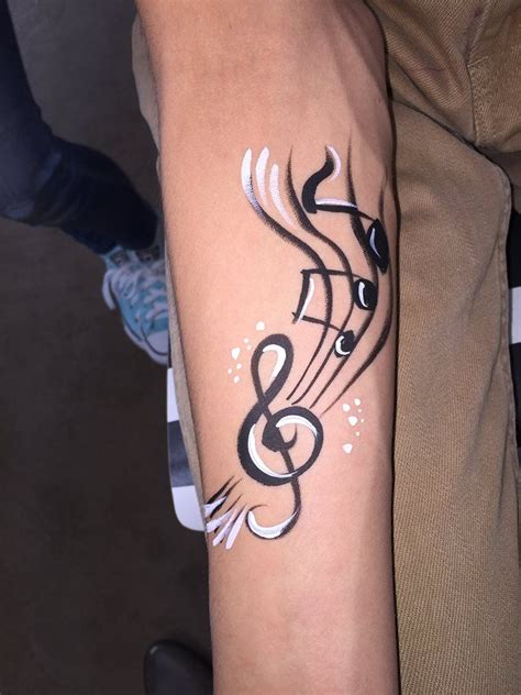 Musical Notes Tattoo