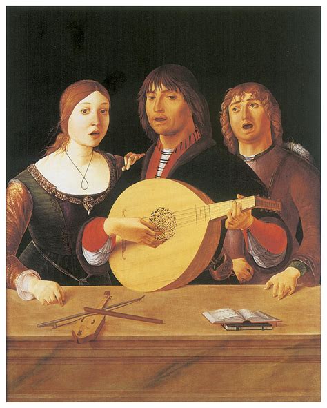 A Concert Painting by Lorenzo Costa - Pixels
