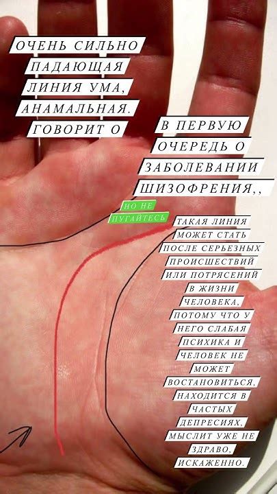 Вы-это ваша линия ума#линия ума #линия головы #хиромантия #хиромант # ...