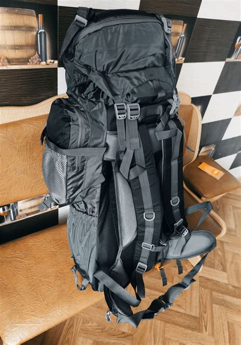Рюкзак походный туристический The North Face 80+5 литров качественный ...