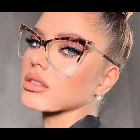 Cat Eye Glasses Spectacle Eyeglasses Optical Candy Color Fashion Eyewear | Fashion eye glasses ...