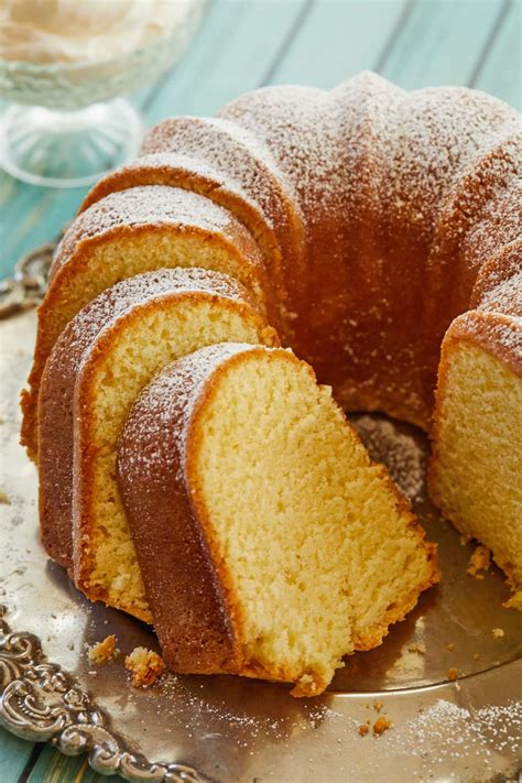 pound cake with box cake mix