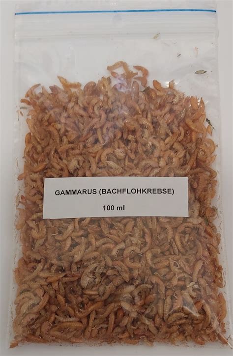 Gammarus sušený 100ml - přírodní produkt - Zoohaus.cz