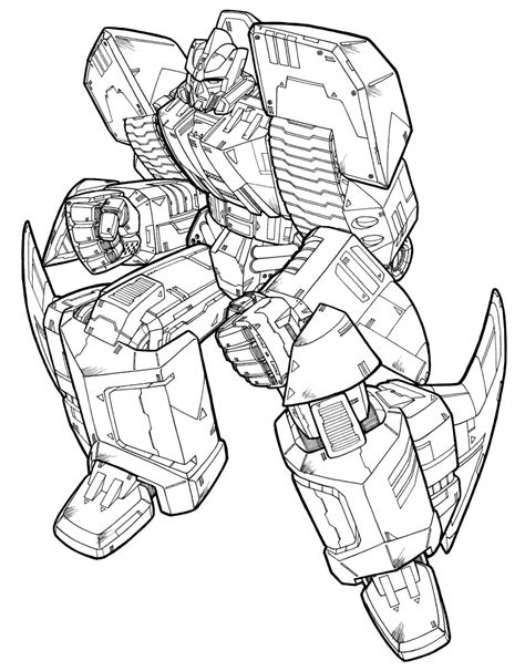 Free Printable Transformers Coloring Pages For Kids
