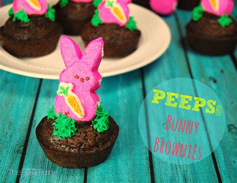 PEEPS Bunny Brownies – The TipToe Fairy