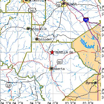 Musella, Georgia (GA) ~ population data, races, housing & economy