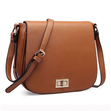 Brown Leather Crossbody Purses at Margaret Bowens blog