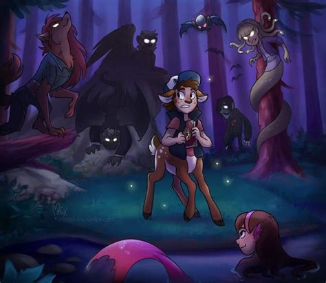 Monster falls- THIS IS AMAZING Anime Gravity Falls, Gravity Falls Fan ...