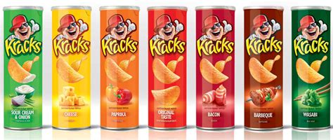 Реклама в России: Чипсы Kracks обновляют упаковку