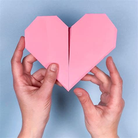 How to Fold a Paper Heart - Making an Origami Heart