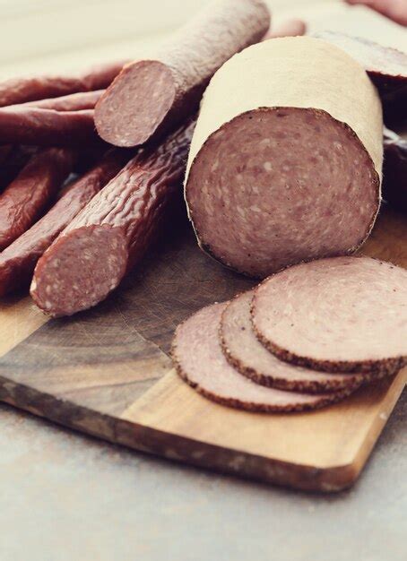 Free Photo | Sausages types