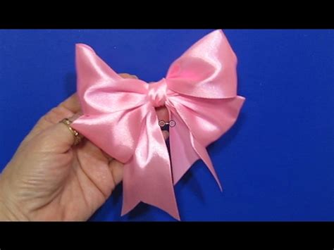 Завязать-Сделать Красивый Бант из Ленты Просто Быстро/make Hair Bow/DIY ...