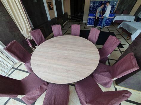 Стол раскладной круглый для ресторана Д180, цена 5295 грн — Prom.ua (ID ...