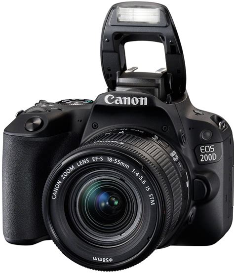 Представлена цифровая зеркальная камера Canon EOS 200D