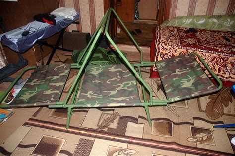 Раскладушка в палатку своими руками из ПВХ труб (фото) - rempics.ru
