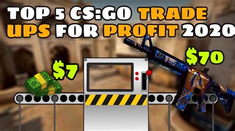 CSGO TOP 5 TRADE UPS | Profitable Trade-ups 2020 | elsu - YouTube