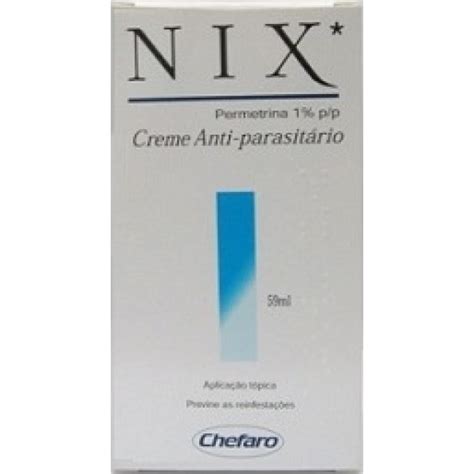 Nix, 10 mg/g-60 mL x 1 creme frasco - FarmaHome - Piolhos, Piolhos e ...